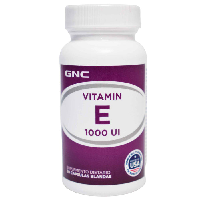 Vitamin E 1000Ui Suplemento Vitamina E X 30 Capsulas Blanda