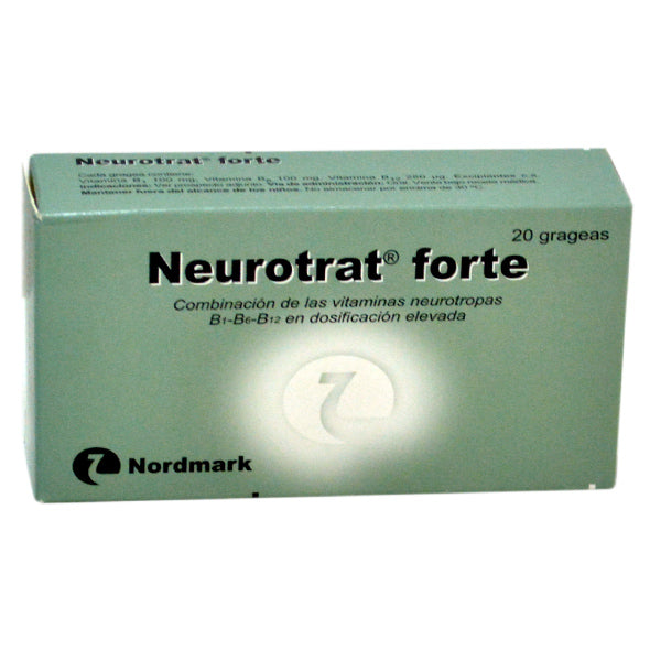 Neurotrat Forte Viatmina B1 B6 Y B12 X Gragea