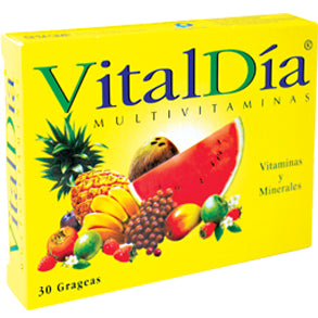 Vital Dia Vitaminas Y Minerales X 30 Tabletas
