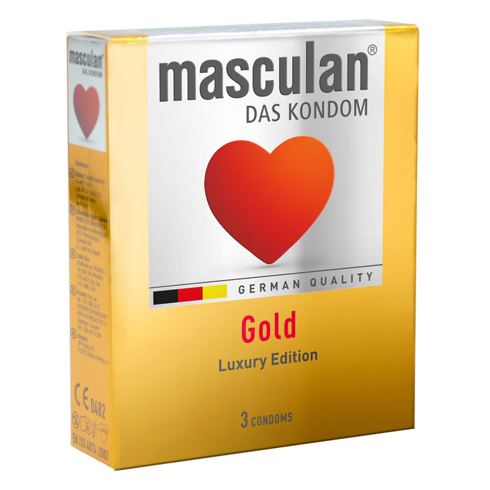 Preservativo Masculan Gold 3 Unidades X Caja
