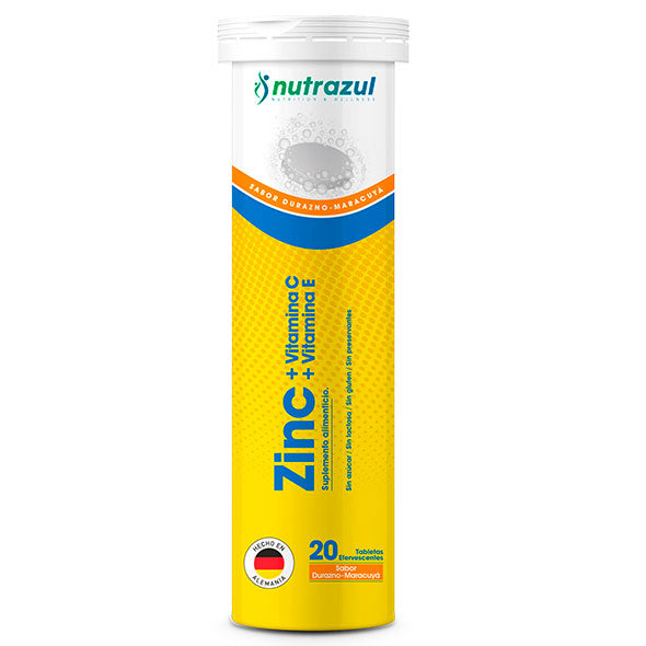 Nutrazul Vitamina C + Zinc + Vitamina E Efervescente X Tubo