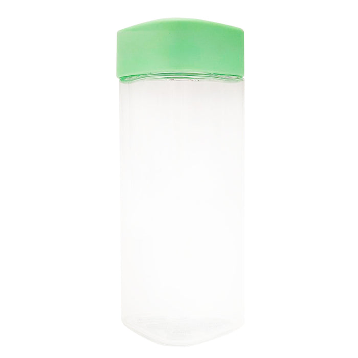Miniso Heart-Shaped Tritan Water Bottle (Green)