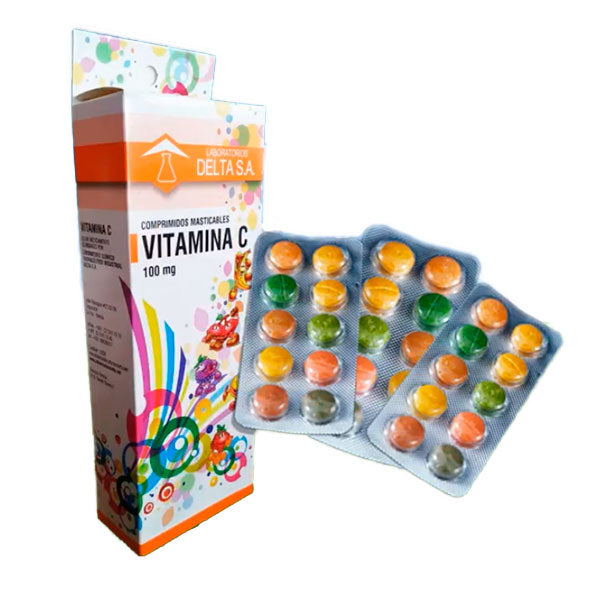 Vitamina C Multisabor 100Mg Generico X Tableta