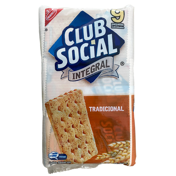 Club Social Galletas Integrales Paquete X 216G