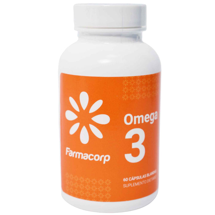 Omega 3 Farmacorp 1000Mg X 60 Cap Blandas