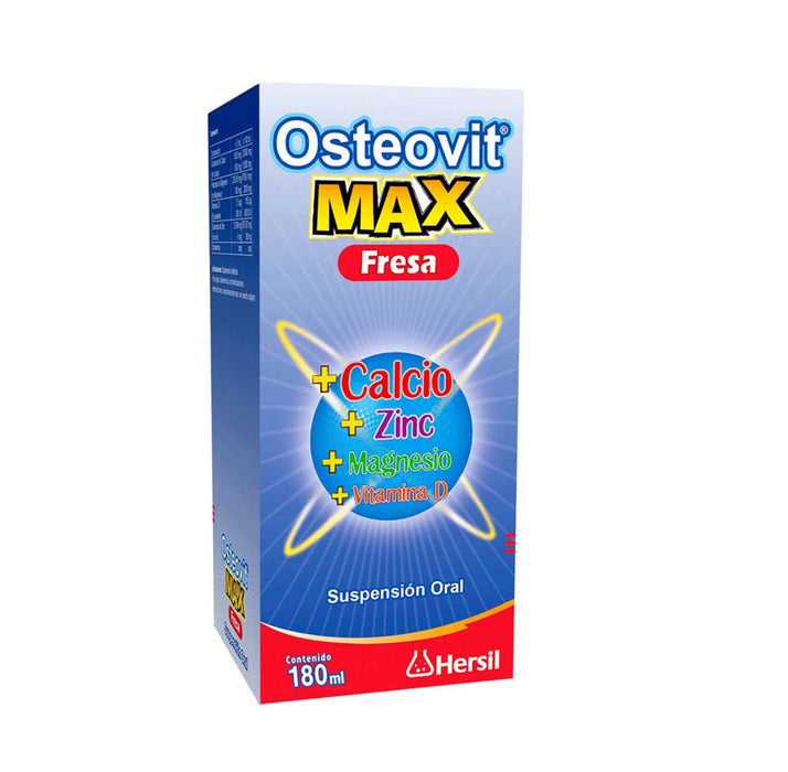 Osteovit Max X 180Ml Fresa Suplemento Nutricional