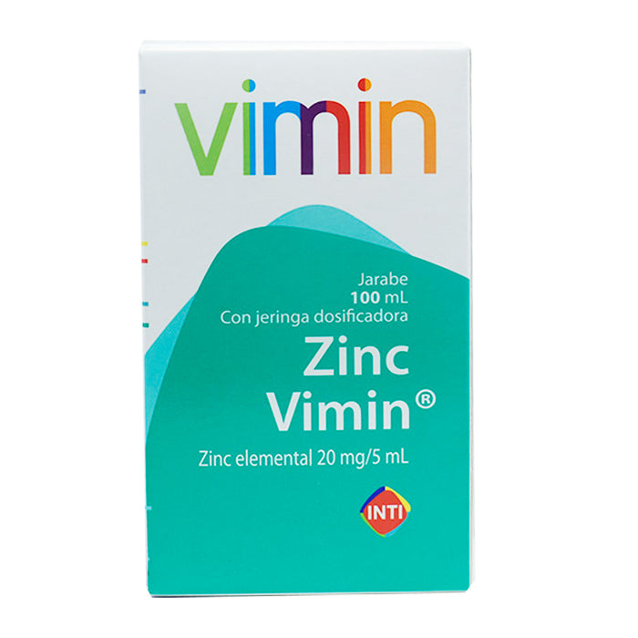 Zinc Vimin 20Mg 5Ml Jarabe X 100Ml