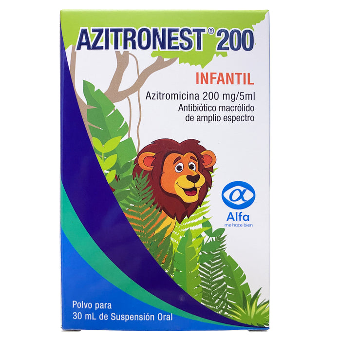 Azitronest Inf 200Mg 5Ml Susp X 30Ml Azitromicina