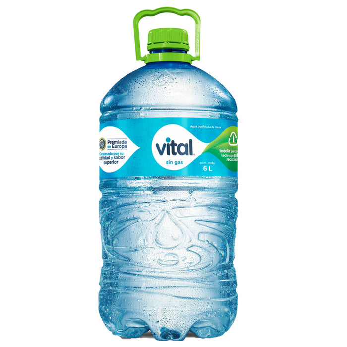 Agua Vital Sin Gas X 6 L