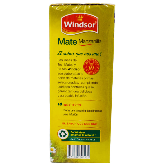 Windsor Mate Manzanilla X 50 Unidades
