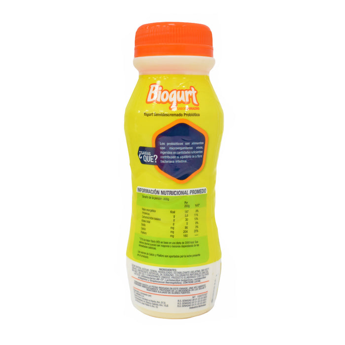 Biogurt Probiotico Durazno X 200Ml