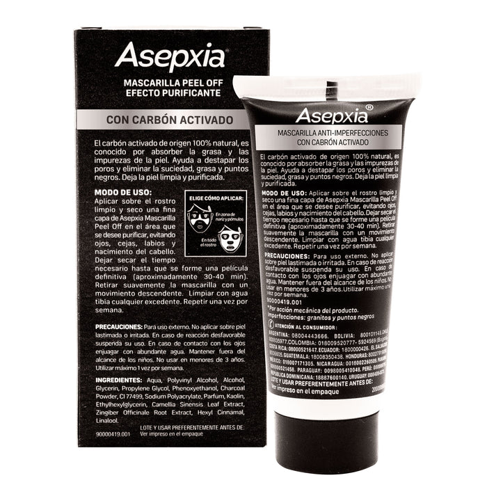 Asepxia Mascarilla Purificante Carbon Detox X 30G