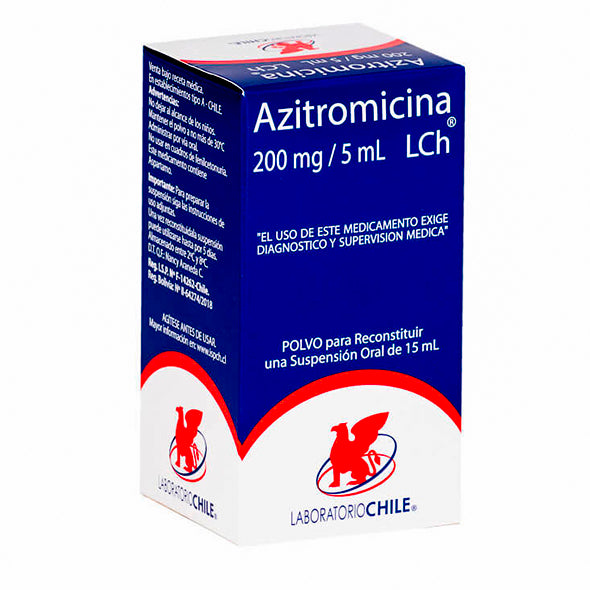 Azitromicina Lch 200Mg 5Ml Susp X 15Ml