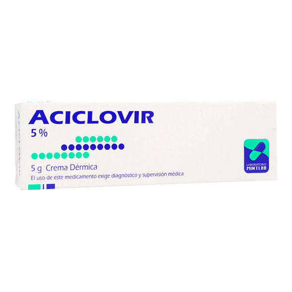 Aciclovir 0.05 Crema X 5G