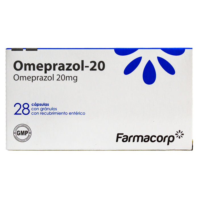 Omeprazol Farmacorp 20Mg X Capsula hola