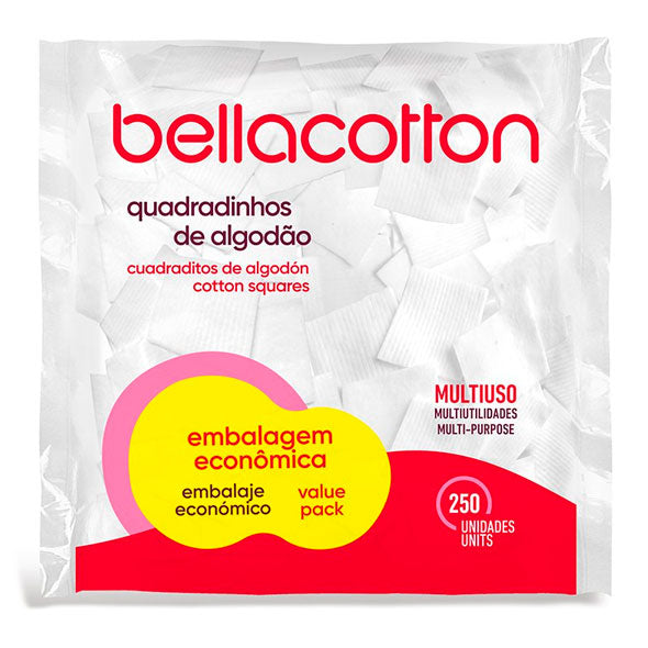 Bellacotton Cuadraditos De Algodon X Bolsa