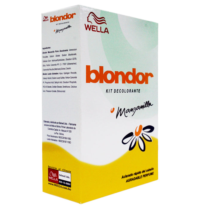 Wella Blondor Kit Manzanilla X 10G