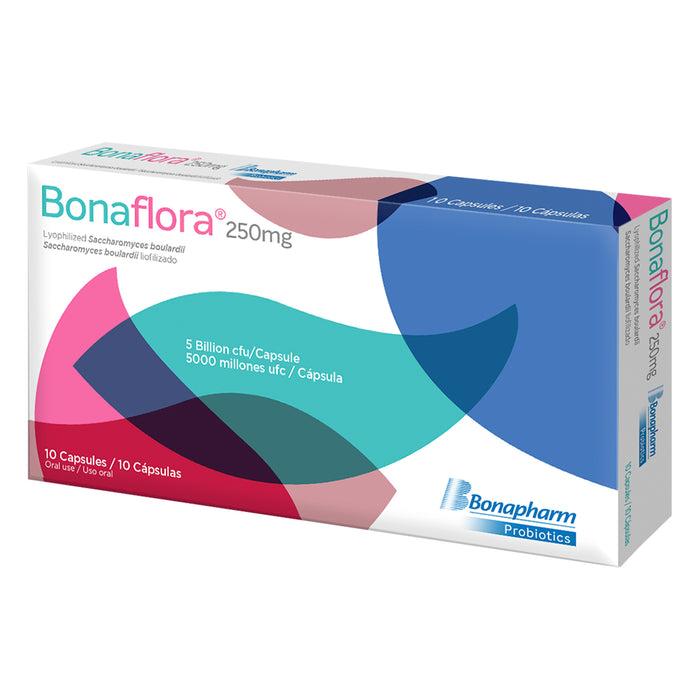 Bonaflora 250Mg Saccharomyces X Capsula