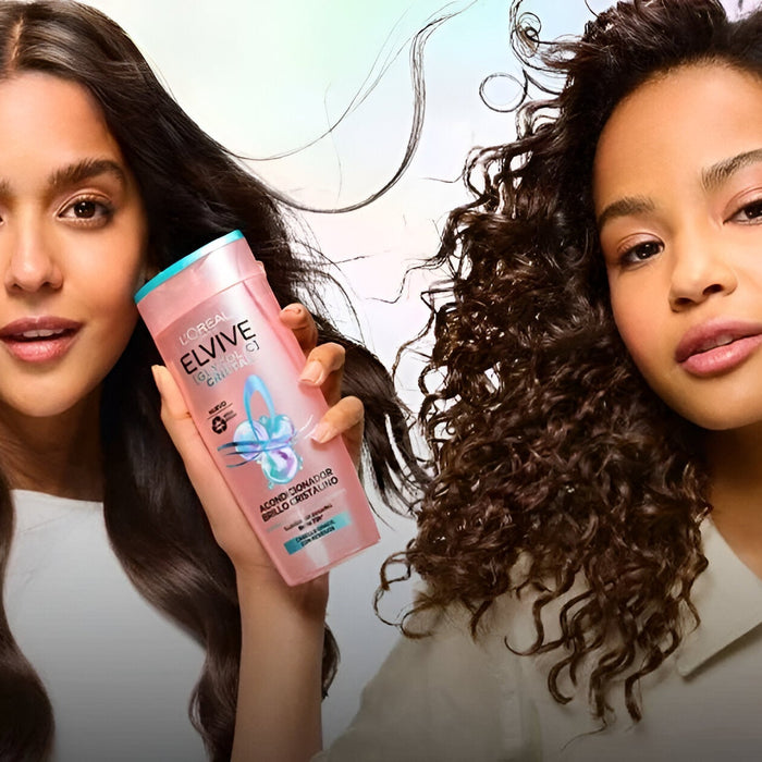✨ Novedad L’Oréal Elvive Glycolic Cristal: la rutina capilar completa para un brillo efecto cristal