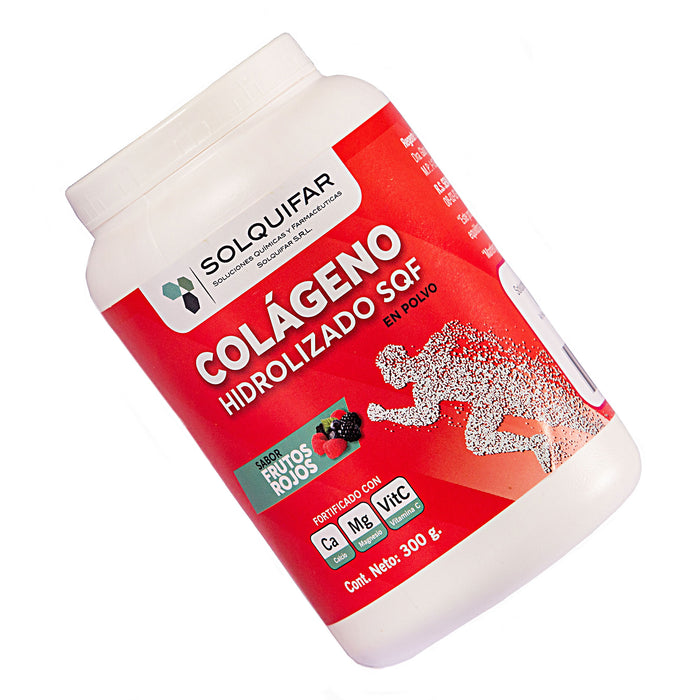 Solquifar Colageno Hidrolizado Sqf X 300G Frutos Rojos