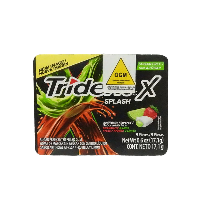 X Splash Trident X Splash Chicle X 9 Unidades Frutilla+Limon— Farmacorp