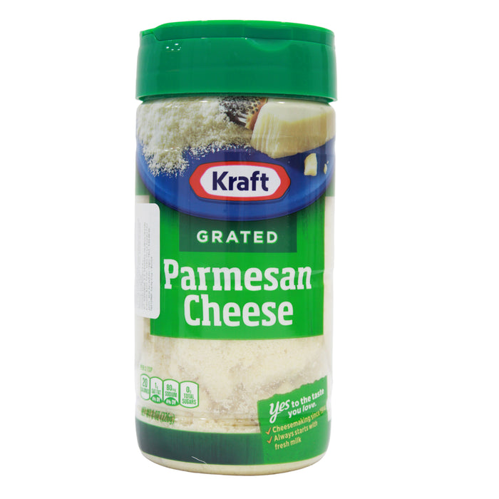 Kraft Grated Parmesan Cheese Queso Rallado X 226G