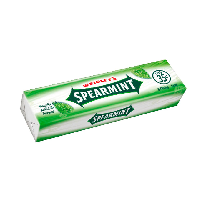 Wrigleys Chicles Spearmint X 5 Unidades