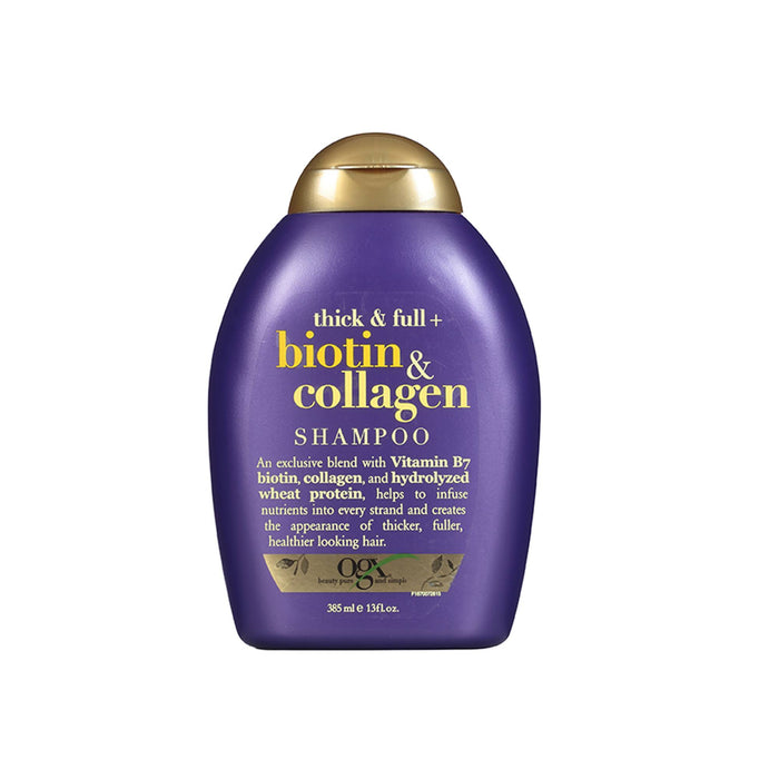 Shampoo Ogx Biotina Y Colágeno X 385Ml