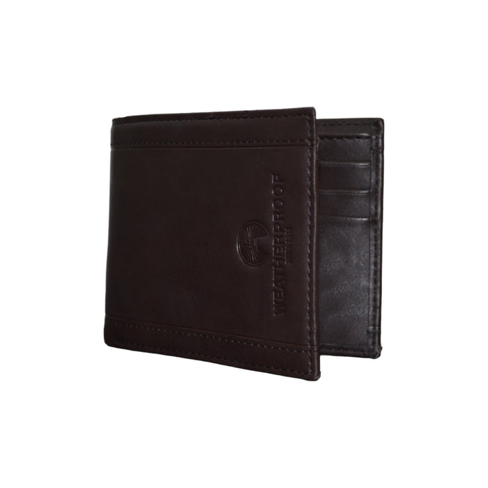 Billetera De Cuero Wheatherproof Rigido Cafe Oscuro 31Wf220004