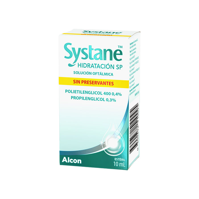 Colirio Systane Hidratación Sp Polietilenglicol/Propilenglicol X 10Ml