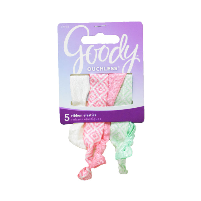 Goody Ol Ribbon Elastics Pastel Geo 5 Ct  07738