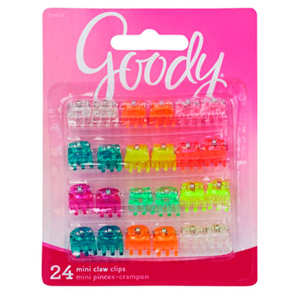 Goody Jaw Mini Claw Clips Nro.09429 X 24 Piezas