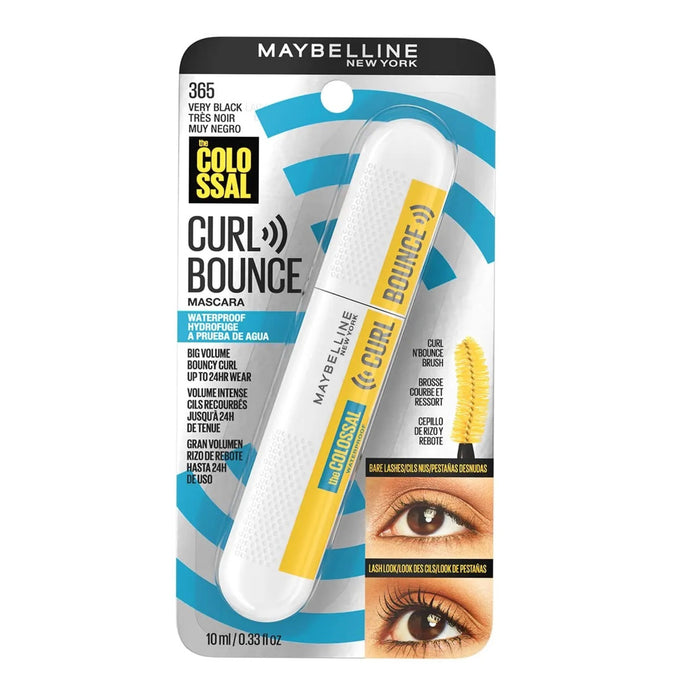 Maybelline Mascara Colossal Curl Bounce 10Ml Waterproof #365