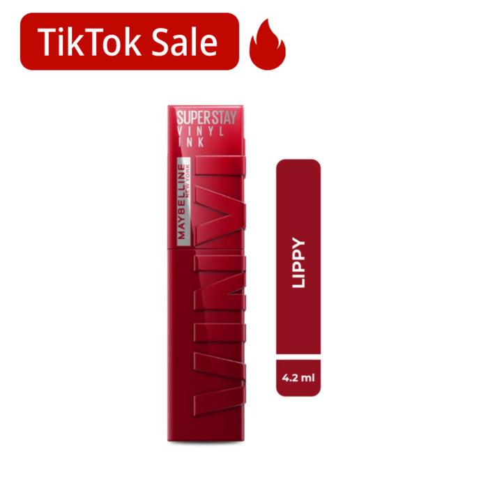 Labial Maybelline Super Stay Vinyl Ink 10 Lippy