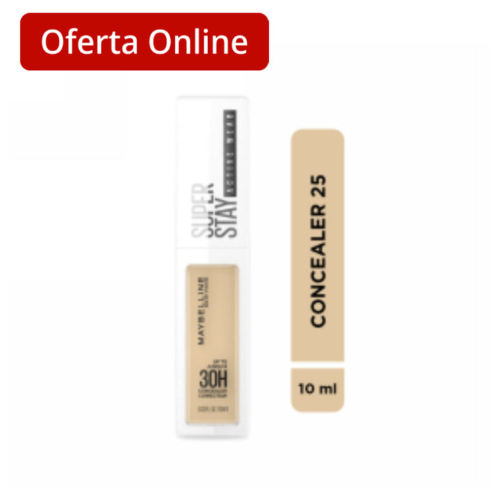 Corrector Maybelline Super Stay 30H Active Wear 25