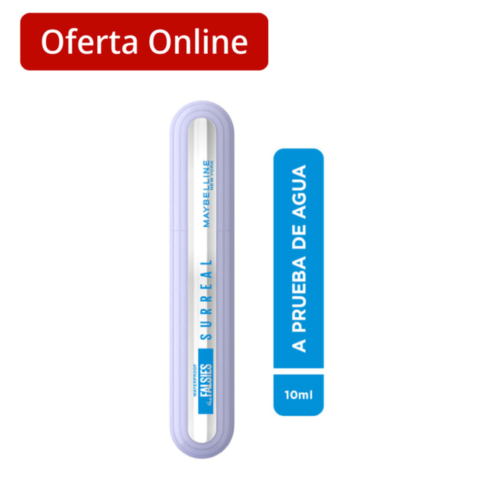 Mascara De Pestaña Maybelline The Falsies 185 Surreal Extensión X 10Ml
