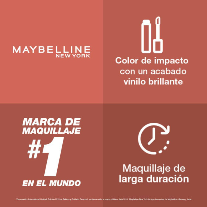 Labial Maybelline Vinyl Ink 105 Golden