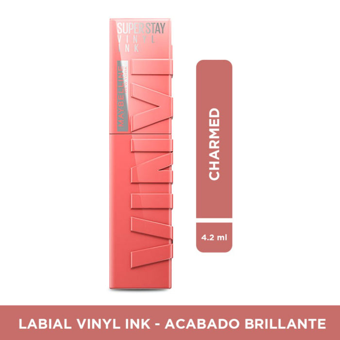 Labial Maybelline Vinyl Ink  100 Charmed