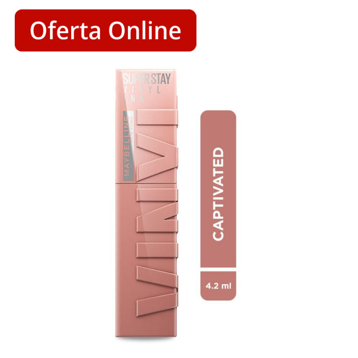 Labial Maybelline Vinyl Ink 95 Captivated