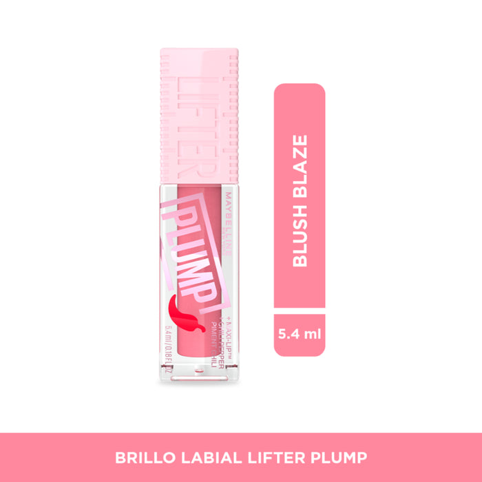 Brillo Labial Maybelline Lifter Gloss Plump 001 Blush Blaze