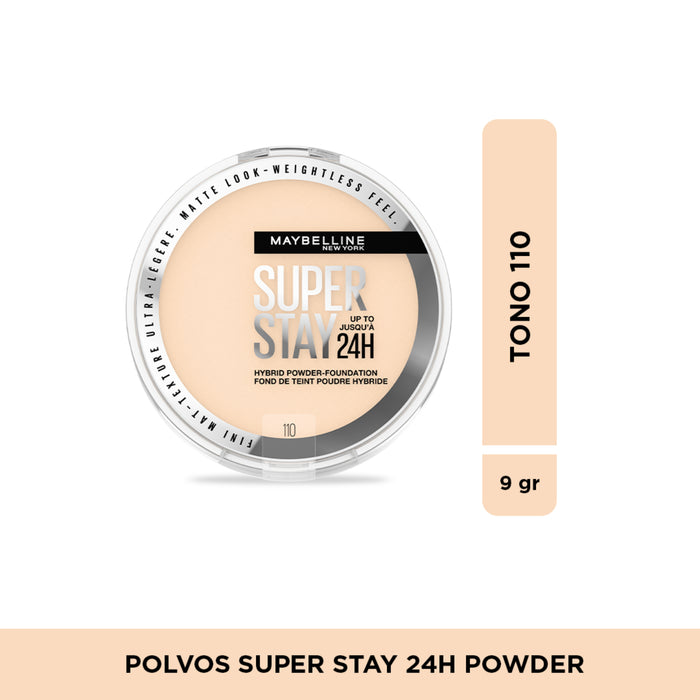 Polvo Maybelline Superstay Matte Look 24Hr 110