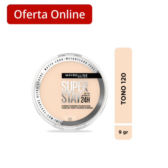 Polvo Maybelline Superstay Matte Look 24Hr 120
