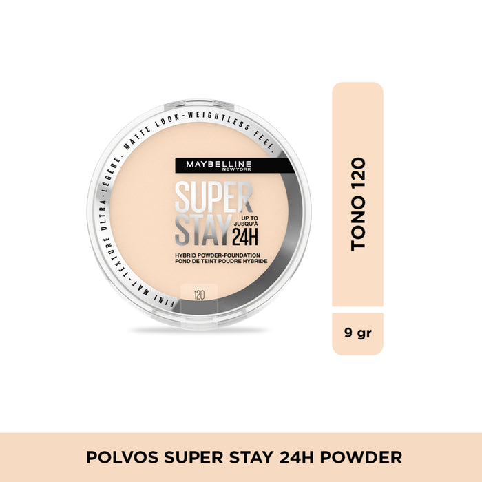 Polvo Maybelline Superstay Matte Look 24Hr 120