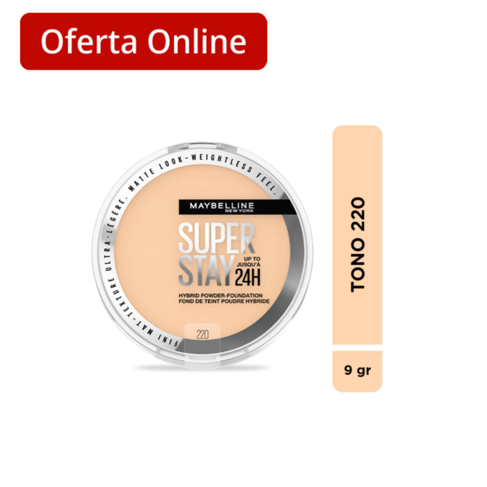 Polvo Maybelline Superstay Matte Look 24Hr 220