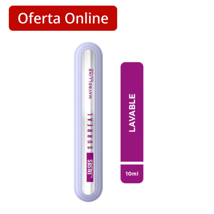 Mascara De Pestaña Maybelline The Falsies 176 Surreal Extensión X 10Ml