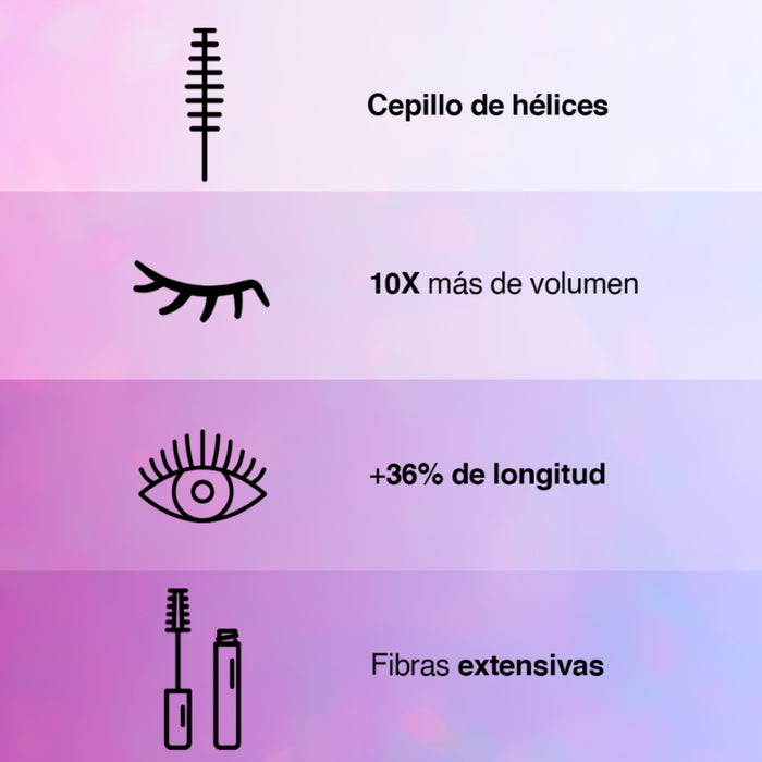 Mascara De Pestaña Maybelline The Falsies 176 Surreal Extensión X 10Ml