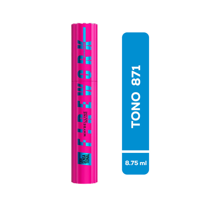 Mascara Maybelline Fire Work Muy Negro Nro. 871 X 8.75Ml