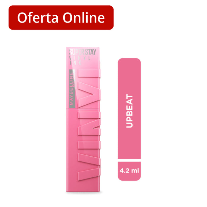 Labial Maybelline Super Stay Vinyl Ink 155 Upbeat