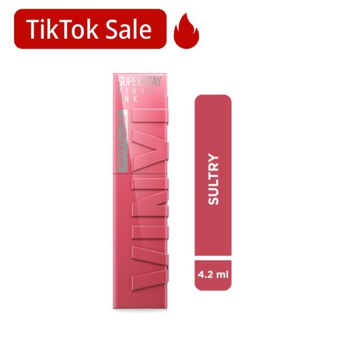 Labial Maybelline Super Stay Vinyl Ink 160 Sultry