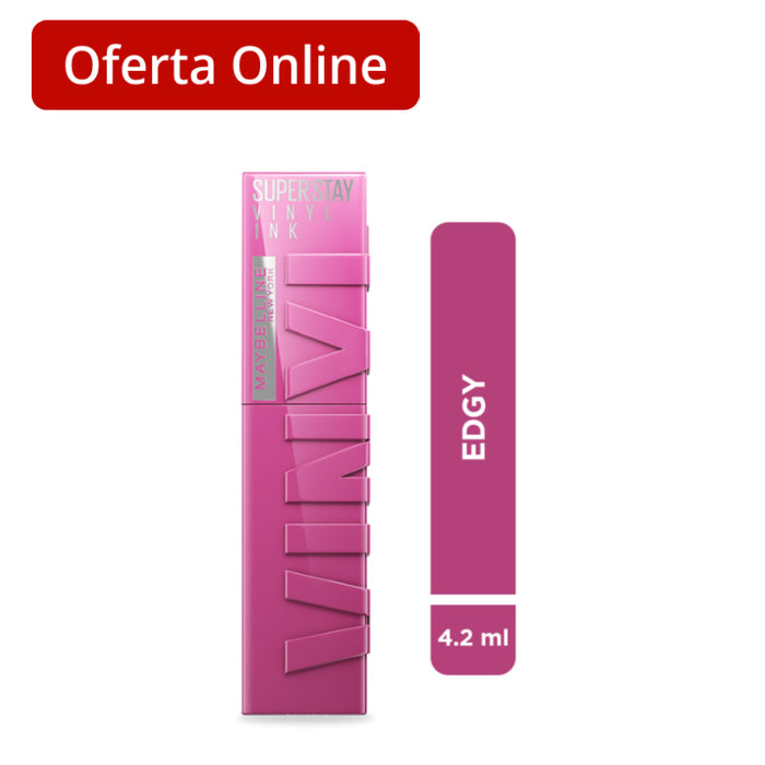 Labial Maybelline Super Stay Vinyl Ink 165 Edgy